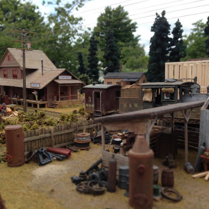 Dave Capron Diorama, Part 3 Model Railroad Hobbyist magazine