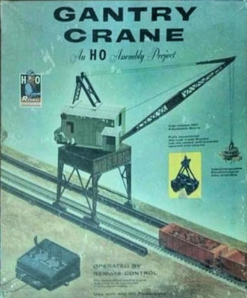 renwal ho scale gantry crane. | Model Railroad Hobbyist magazine