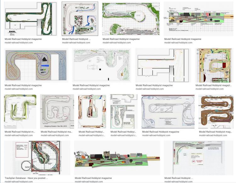 standard gauge track plans