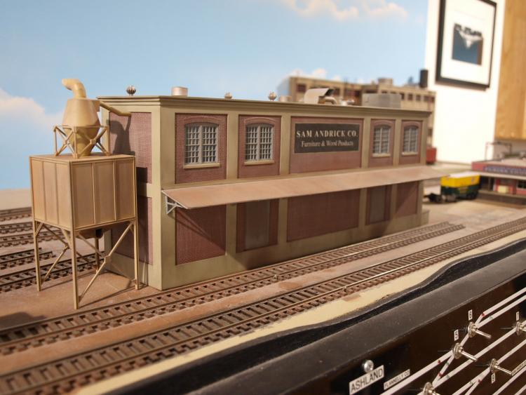 Roof Top Cyclone Dust Collectors | Model Railroad Hobbyist magazine