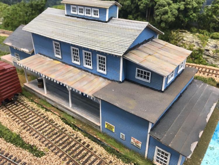 Let's see photos of the roofs on your structures Model Railroad